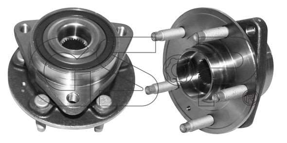 33*105*136 MOYEU DES DEUX COTES DE L'ESSIEU AVANT OPEL ASTRA K 15->,18->,19-> AB