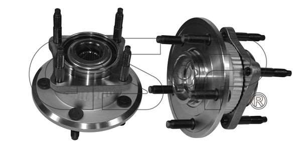 29*127*165 MOYEU ARRIERE JEEP GRAND CHEROKEE III 04->10 ABS 48 5TROUS