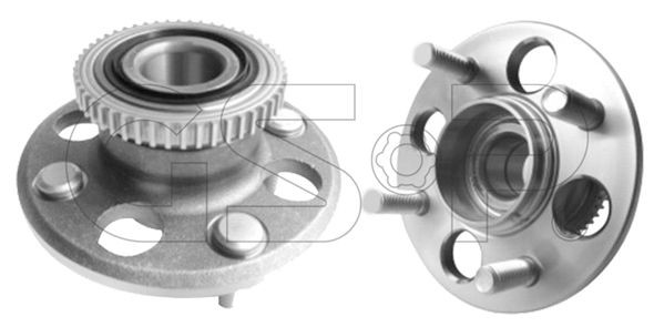 MOYEU ARRIERE HONDA CIVIC EK 95>01 ABS 50 4 TROUS
