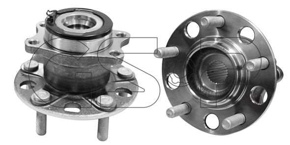 MOYEU ARRIERE DODGE CALIBER 06>MITSUBISHI OUTLANDER 06>JEEP CAMPASS 06> 5 TROUS