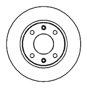 DISQUE DE FREIN AVANT PEUGEOT 106 I-II 205 I -II -206-306-309 I-II- 405 I-II CIT