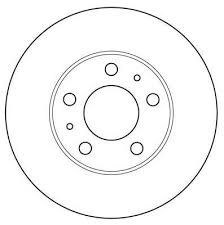 BOXER- CITROËN JUMPER-FIAT DUCATO TOYOTA AURIS Applications DISQUE DE FREIN AVAN
