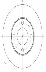 REGATA- RITMO FIAT 124-127-132 Applications DISQUE DE FREIN AVANT FIAT UNO FIAT 