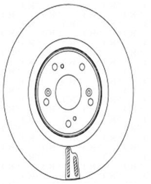 DISQUE DE FREIN AVANT HONDA ACCORD VIII 08->15 Applications DISQUE DE FREIN ARRI